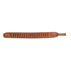 Cartouchière cuir gras à tubes 20 tubes cal.12 - CU1140