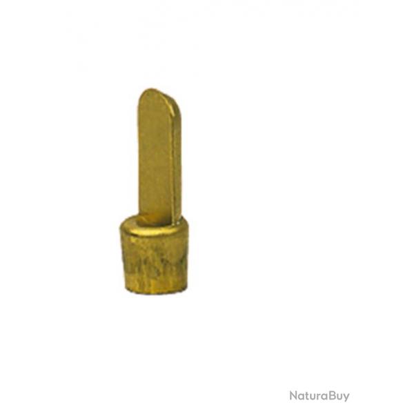 Corne de poche plate 16 cm laiton poli - Elless - Petite Taille - COR154