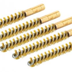Écouvillons spirales en laiton - Calibre 4,5 mm - Par 5 - EN2034