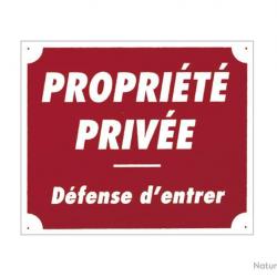 Panneau akilux ''Propriété privée'' 30 x 25 cm - Akilux - A50852
