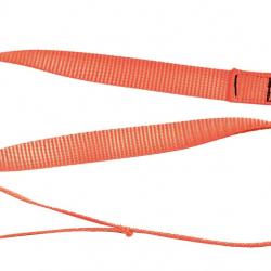 Laisse 1,20 m sangle orange fluo pour chien - Country - CH3250