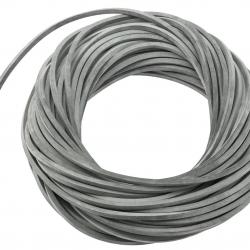Caoutchouc gris 5x5 mm pour lance pierres - AJ400
