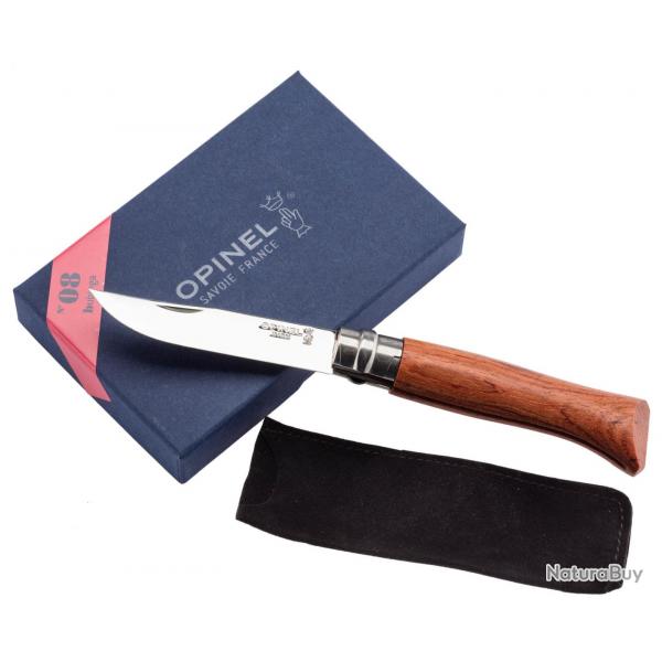 Couteau Opinel luxe numro 8 - Numro 8 - Padouk - LC258