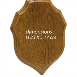 Ecusson chêne porte trophée - A50250