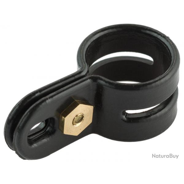 Bagues d'attache en plastique oie - Attache oie  vis noire - Diamtre 18 mm - AP640