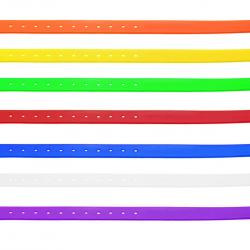 Collier pour chien 2,5 cm en polyuréthane - Country - Collier Blanc - CH5215