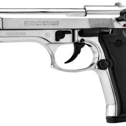 Pistolet 9 mm à blanc Chiappa 92 nickelé - AB216