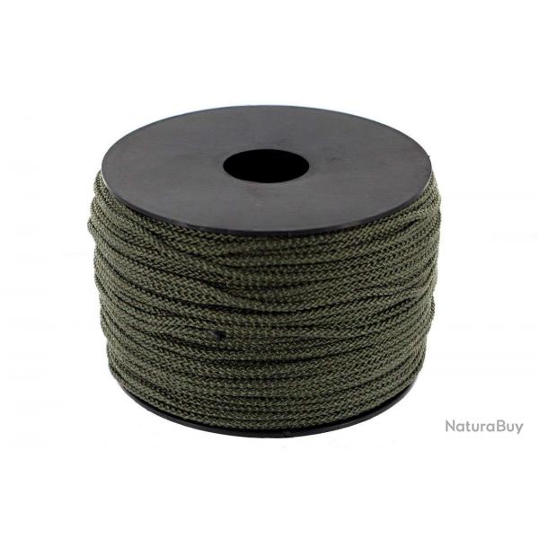Cordeau imputrescible tress - Cordeau tress vert - Diam 6 mm - 100 m - AP872