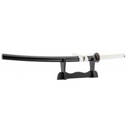 Katana noir tressé blanc - Katana Noir tressé blanc - LC3754