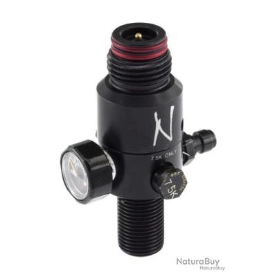 thumbnail image 2 of Ninja Paintball Pro V2 Regulator SHP - Adjustable 1100-950 PSI With Ball Valve 2 of 11