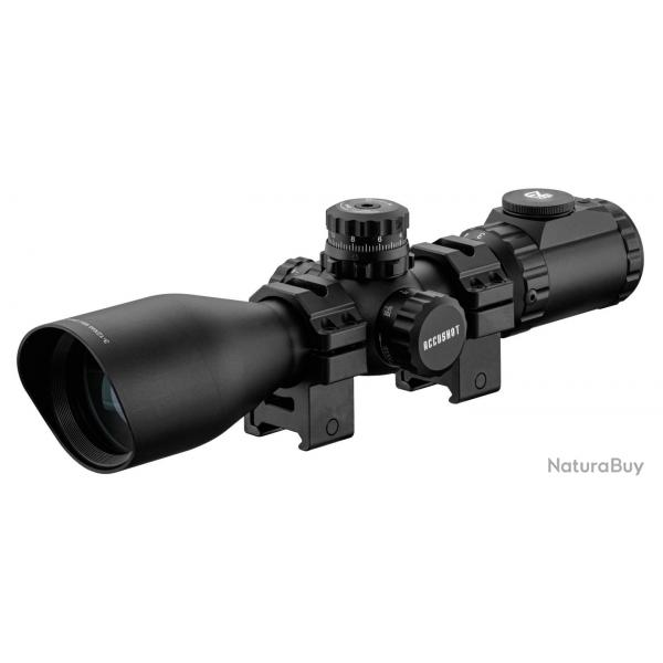Lunette de tir compacte UTG Mildot illumin 3-12 x 44 mm - OP6707