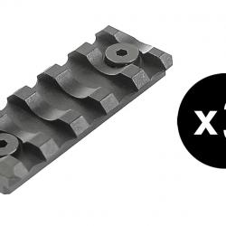 Pack 3 rails Keymod 5 slots - 3 rails Keymod 5 slots - A64403