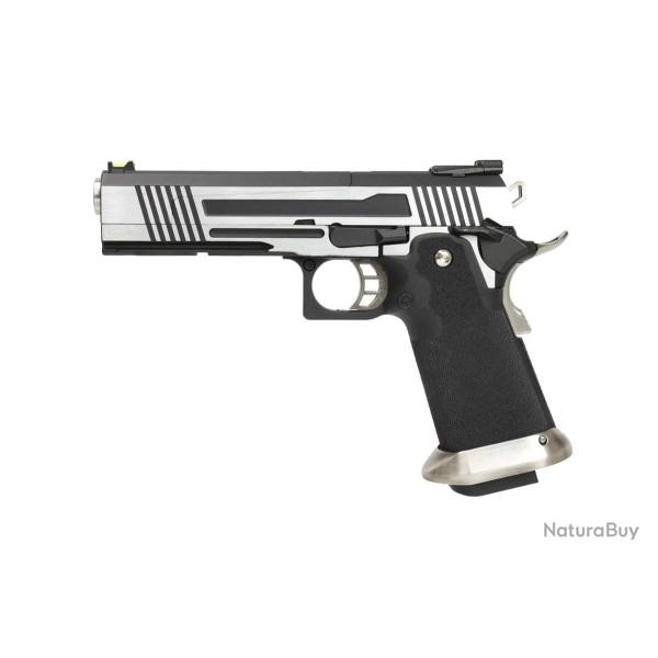 Rplique HX1001 split silver gaz GBB - Pistolet - PG41001