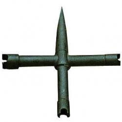 Clef démonte cheminée Pedersoli cruciforme universelle - RE963