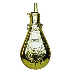 Poire à poudre Zouave en laiton cal. .58 - RE141