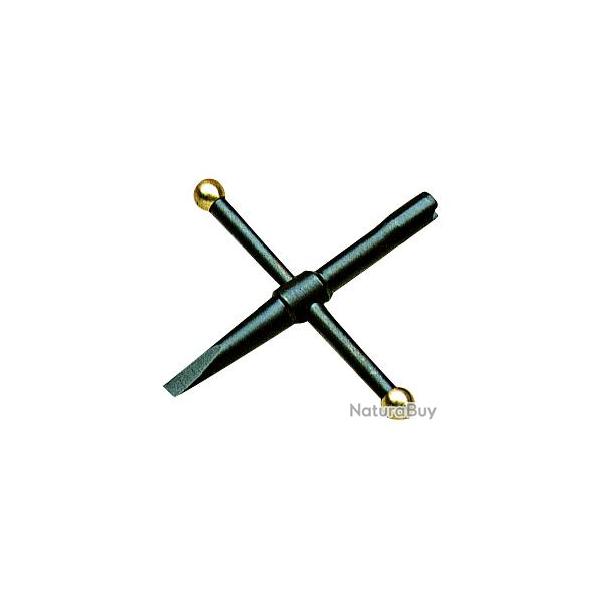 Cl cruciforme 5 mm avec tournevis spcial revolver - RE9900