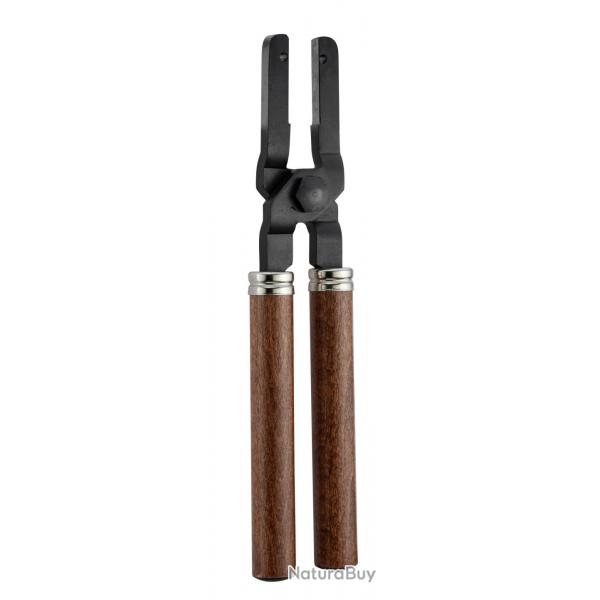 Pince  manche en bois pour moule acier - RE760