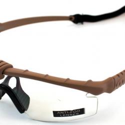 Lunettes Battle Pro Thermal Tan/Clear - Nuprol - Tan - A69679