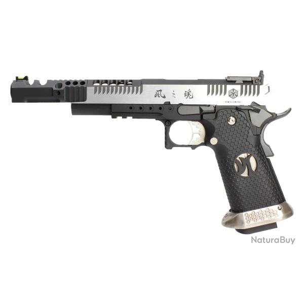 Rplique GBB HX2401 IPSC split silver . 38 supercomp - AW custom - PG42401