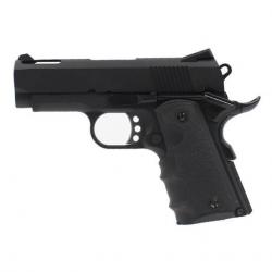 Réplique pistolet 1911 Mini noir gaz GBB - Pistolet 1911 mini noir - PG42468