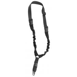 Sangle 1 point dégrafable avec attache crocodile Noire - ET3601