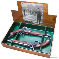 Réplique décorative Denix paire de pistolets de duel Italien - CD2113G