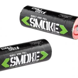Fumigène à goupille double sortie "Burst" - Rose - A705314RS
