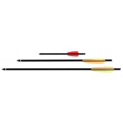 Traits d'arbalètes Ek Archery - Lot de 10 traits bleu Adder 7" - Carbone - AJ9114