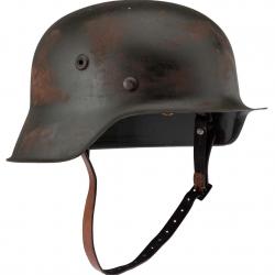 Reproduction casque Allemand M35 vieilli - A54312