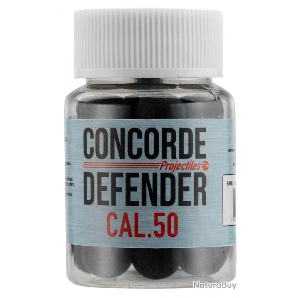Pot de 30 billes de Dfense caoutchouc - Cal.50 - BBR81