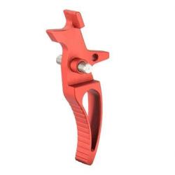 Détente AEG V2 Speed Skeleton Curved rouge - A68742