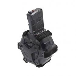 Chargeur Gaz Adaptative Drum pour M4 GBBR WE 350 billes - CPG4103