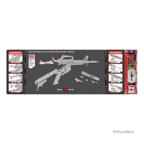Real Avid station de nettoyage master - AR15 - Station de nettoyage AR15 - EN10221