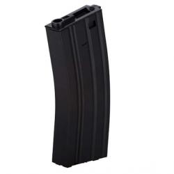Chargeur Hi-cap métal 300 billes pour M4 AEG - Chargeur Tan 300 bbs - CLK9010