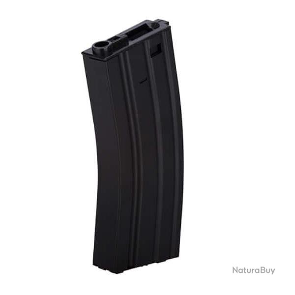 Chargeur Hi-cap mtal 300 billes pour M4 AEG - Chargeur Tan 300 bbs - CLK9010