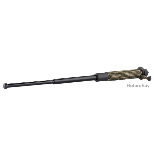 Matraque tlscopique de survie - Manche paracorde camo - Matraque 63 cm - AD705