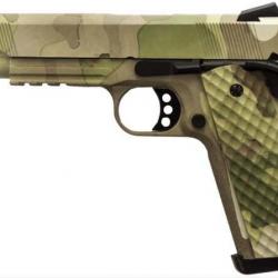 Réplique GBB 1911 MEU Rail Raven full metal gaz Camo 1,0J - Pistolet - PG3251