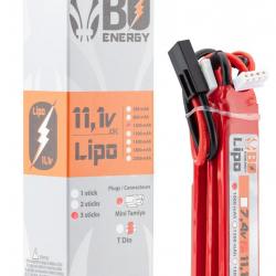 3 sticks batterie Lipo 3S 11.1V 1000mAh 25C - A63015