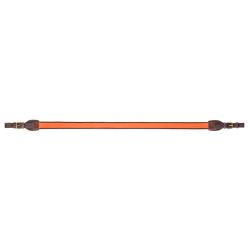 Bretelle carabine en cuir orange antidérapante - Country Sellerie - CU1306