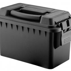 Caisse munition polymère cal.50 noir 30X16X17.5 cm - MAL954