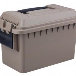 Caisse munition polymère cal.50 TAN 30X16X17.5 cm - MAL955