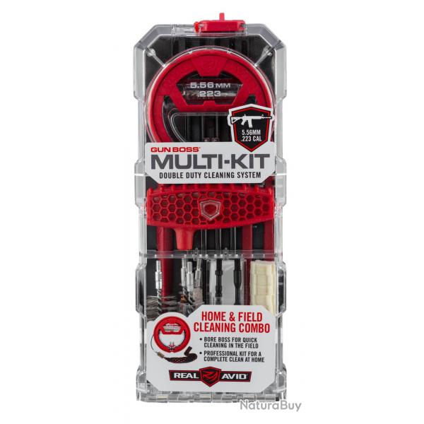 Set de nettoyage Real Avid - Cal .243 / .260 /.6.5mm - EN10192