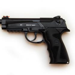 Pistolet CO2 culasse fixe BORNER SPORT 306 cal. 4.5mm BB's - ACP704
