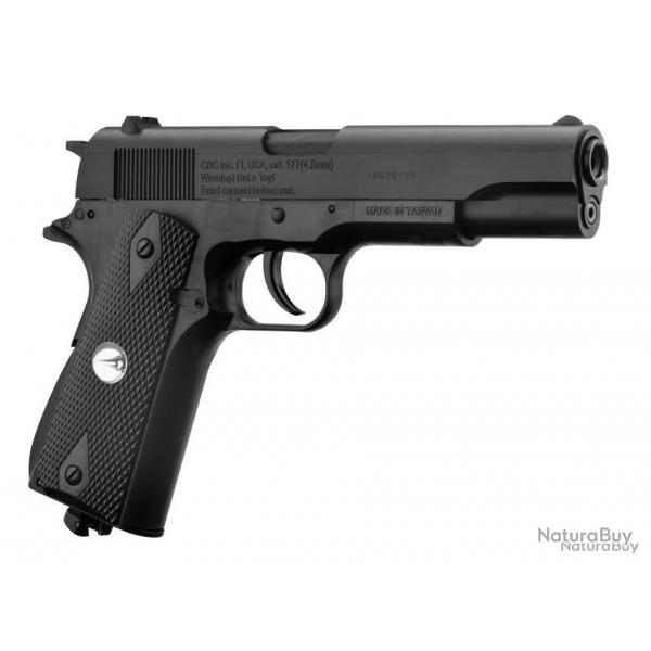 Pistolet CO2 culasse fixe BORNER CLT 125 cal. 4.5mm BB's - ACP713