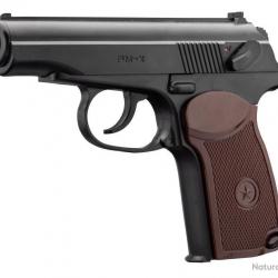 Pistolet CO2 culasse fixe BORNER PM-X cal. 4.5mm BB's - ACP716