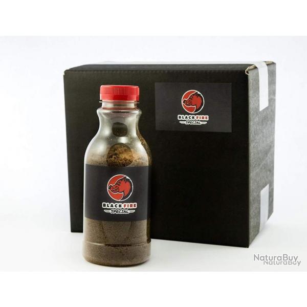 6 bouteilles Black Fire - SPCIAL attractif sanglier - A55666