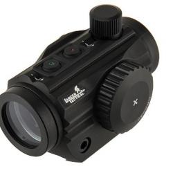 Micro Point rouge et vert Reflex 1x30 montage Ris noir - A68783