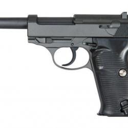 Réplique pistolet à ressort Galaxy G21 P38 full metal 0,5J - PR9008