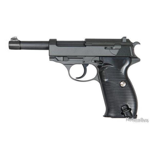 Rplique pistolet  ressort Galaxy G21 P38 full metal 0,5J - PR9008