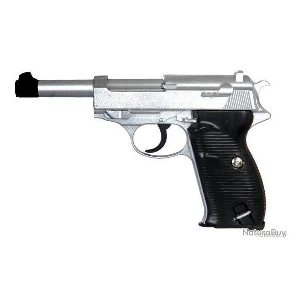 Rplique pistolet  ressort Galaxy G21 P38 full metal 0,5J - PR9009